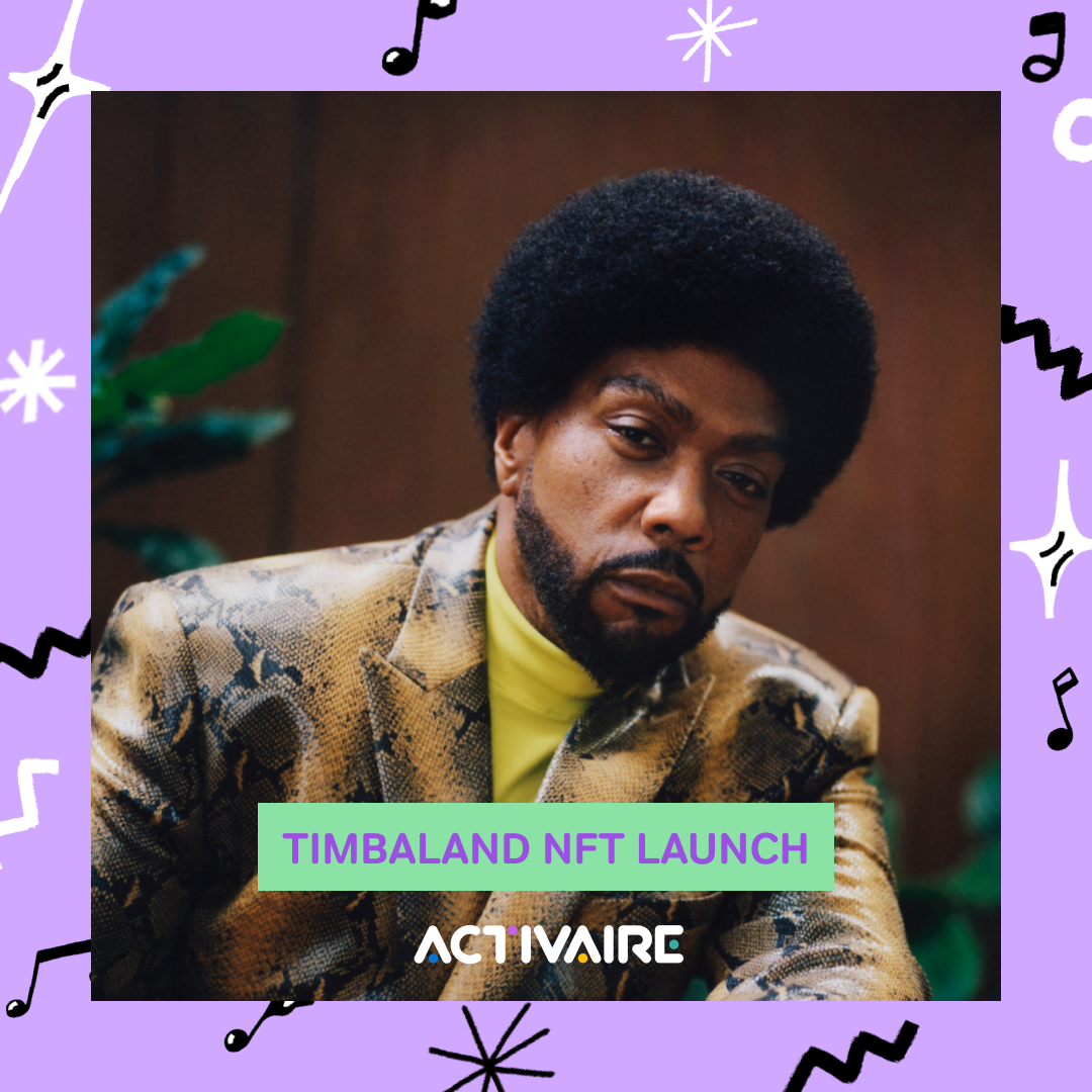 Listen to our playlist for Timbaland's NFT.NYC Event