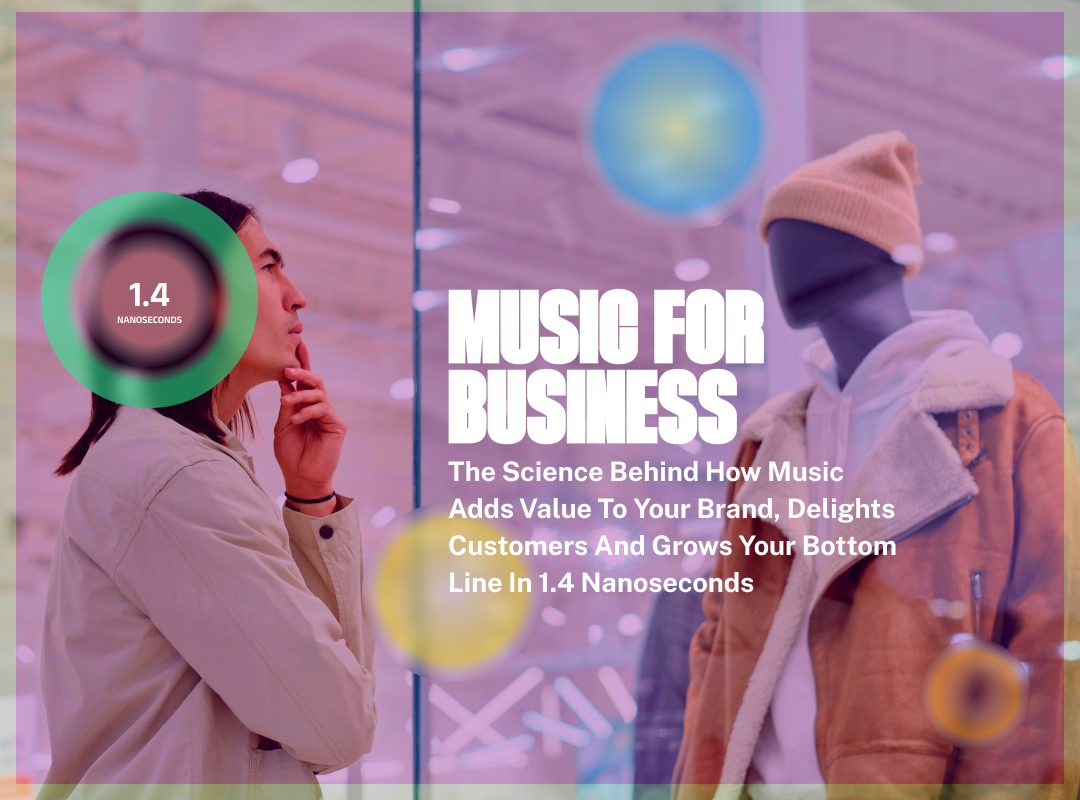 Music for business: the science behind how it adds value to your brand, delights customers and grows your bottom line in 1.4 nanoseconds