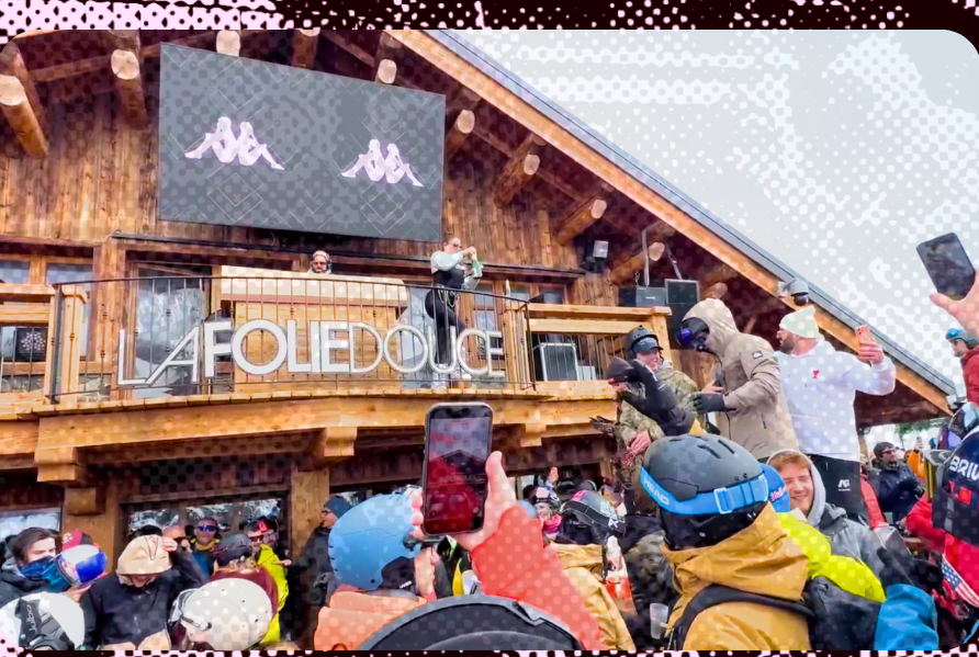 What's Going On Here? La Folie Douce Après-Ski