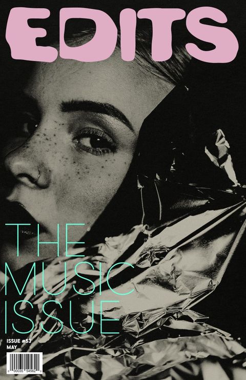 EDITS magazine cover, issue 53, the music issue