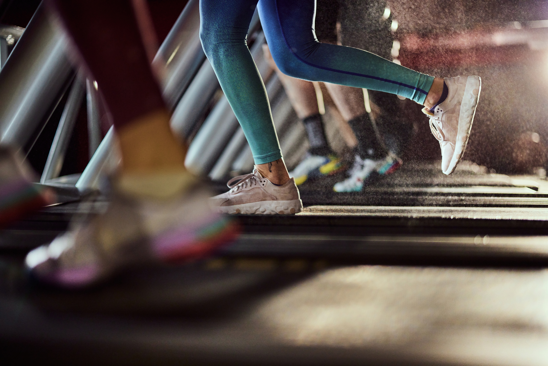 Modern gym interior