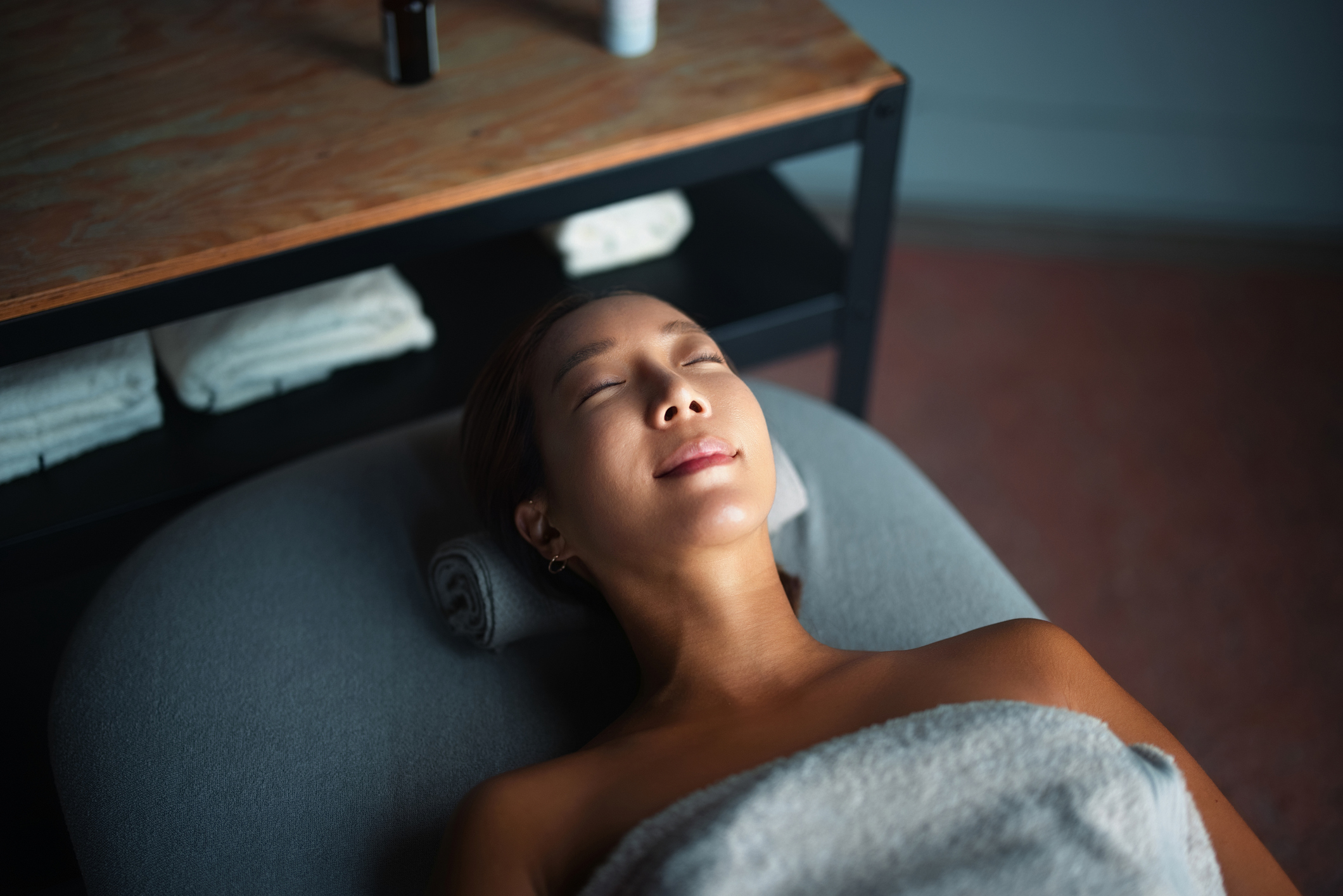 Serene spa interior