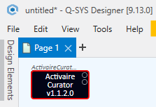 The plugin's Schematic Element after dragging it onto a Schematic Page.