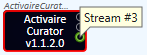 Audio Player Tracks indicator at 1 Track.