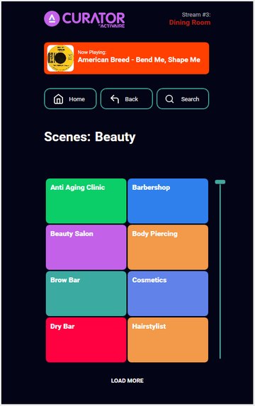 Scenes: Beauty, secondary categories like Anti Aging Clinic, Barbershop, Brow Bar.